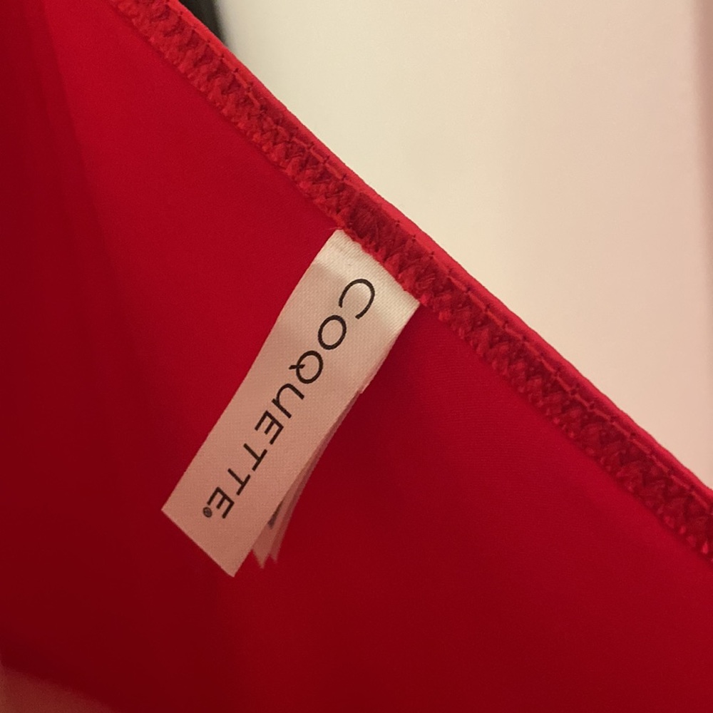 CLEARANCE ❤️Red Wrap Dress - Picture 6 of 7